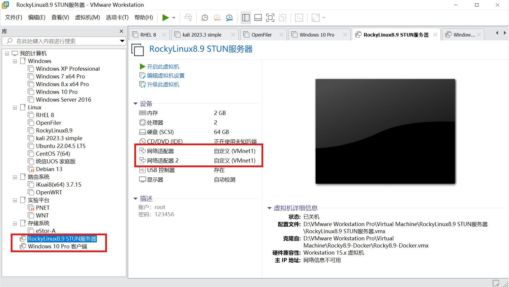 服务器双网卡配置:ens160 与 ens33 承载两个 IP
