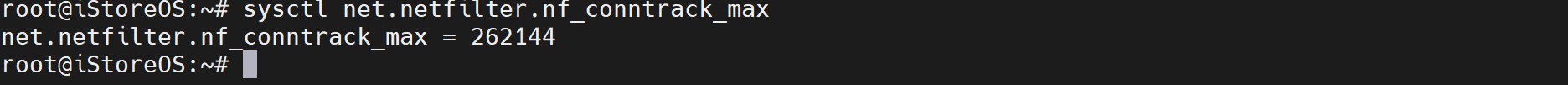4. nf conntrack max